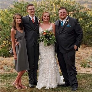 OLIVE GREEN SUMMER DRESS